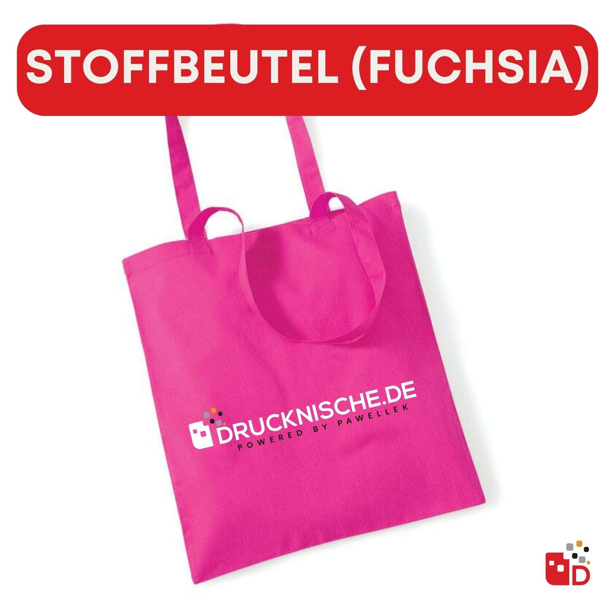 Stoffbeutel (Farbe fuchsia)