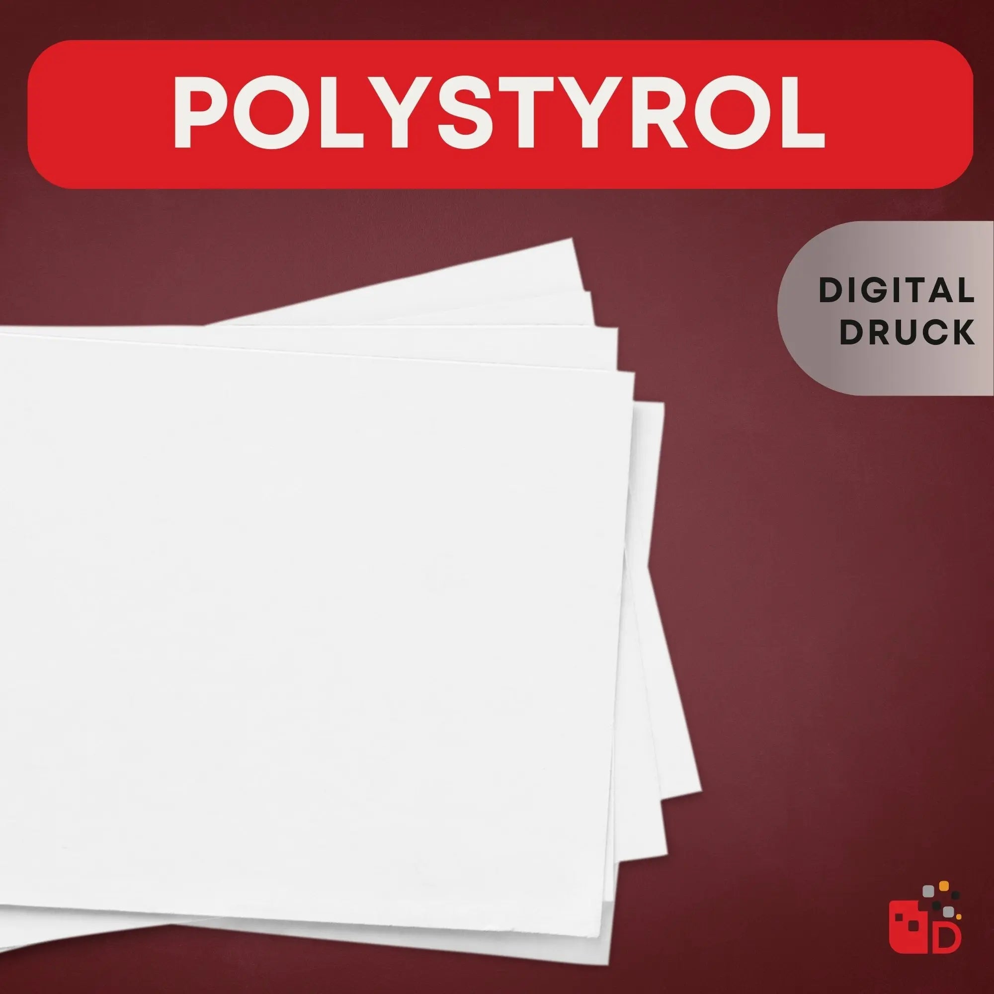 Polystyrol - Drucknische - Ihr spezialisierter Druckshop